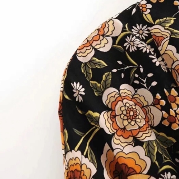 SOLD OUT Boho Floral Long Duster Kimono Maxi Robe - Picture 6 of 8